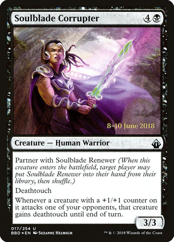 Soulblade Corrupter [Battlebond Prerelease Promos]