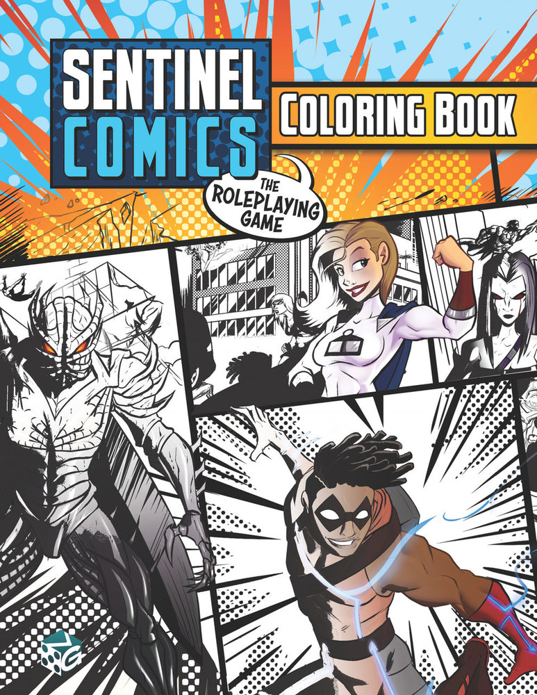 Sentinel Comics Coloring Book - Greater Than Games, LLC