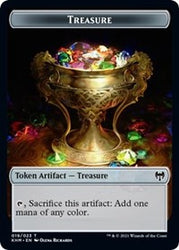 Treasure // Shard Double-Sided Token [Kaldheim Tokens]