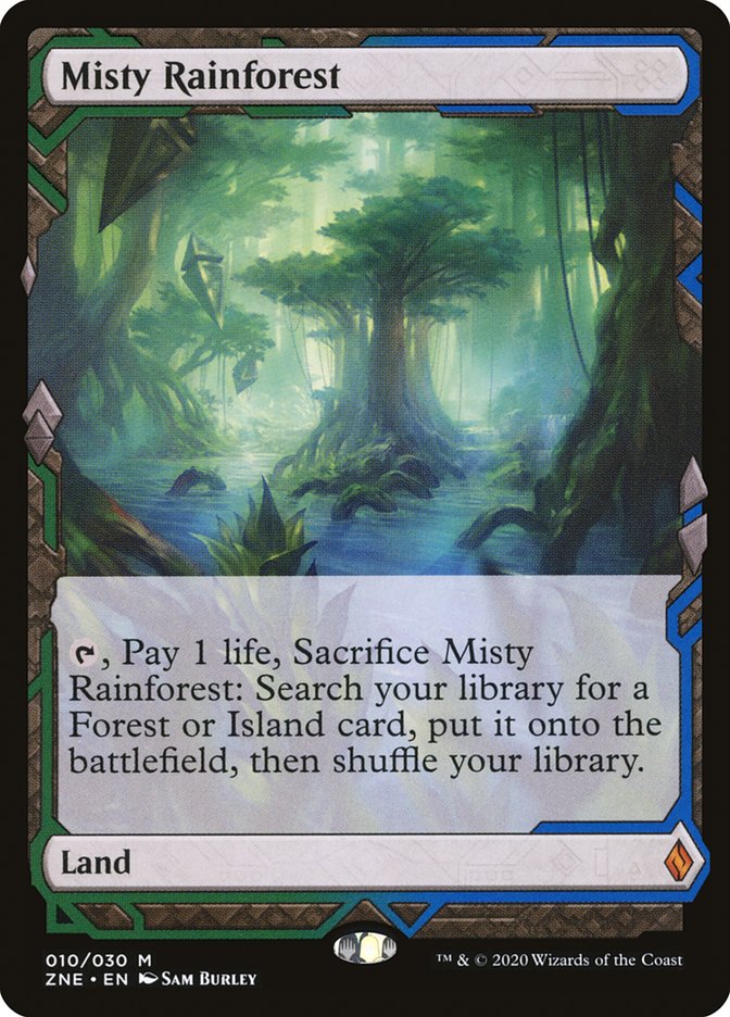 Misty Rainforest (Expeditions) [Zendikar Rising Expeditions]