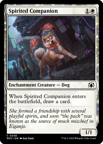 Spirited Companion [March of the Machine Commander]