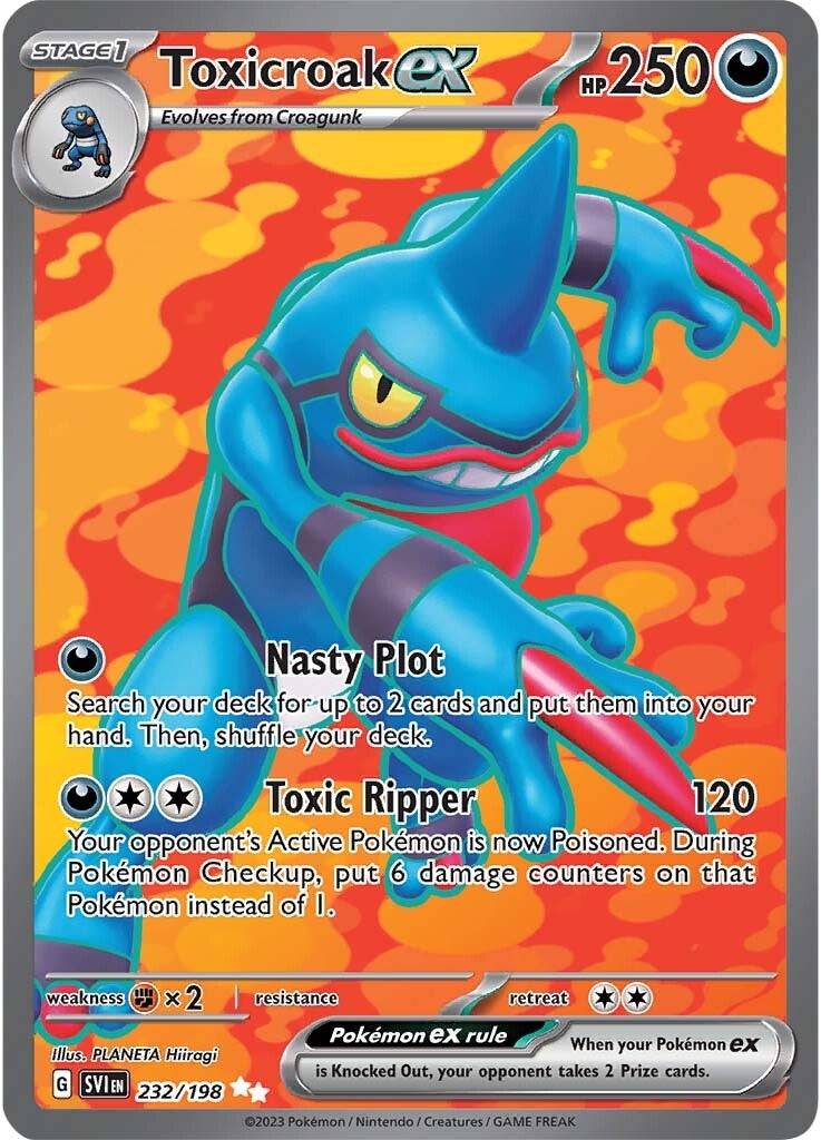 toxicroak pokemon card price Toxicroak ex - 131/198 - SV01: Scarlet & Violet Base Set