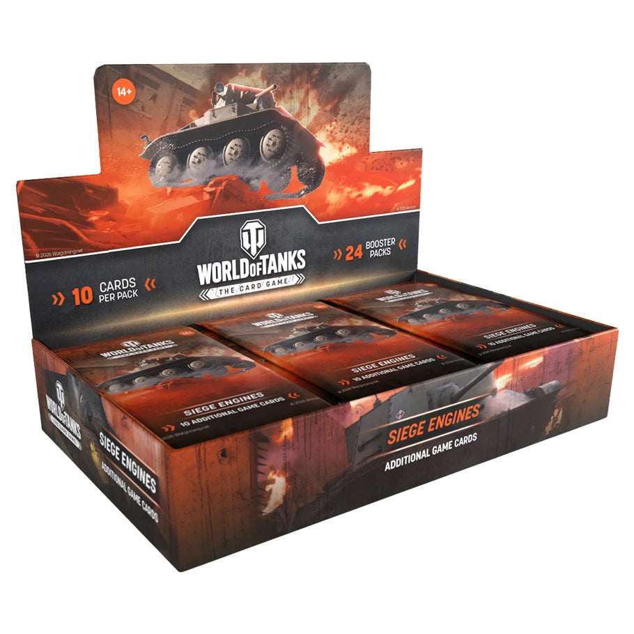 World of Tanks TCG: Booster Display: Siege Engines
