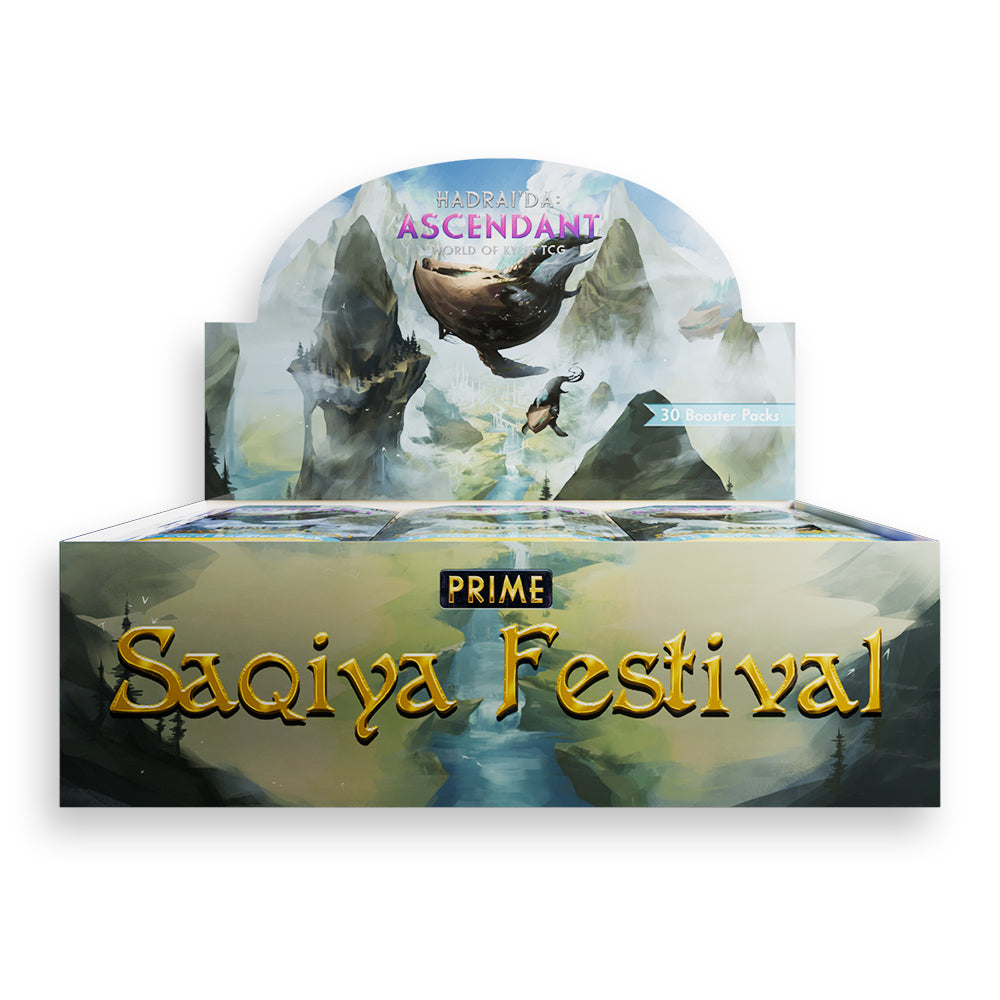 Hadrai'Da: Ascendant - Saqiya Festival Booster Box (World of Kylia TCG)