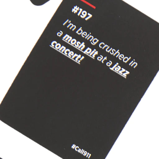 Call 911! A Game of Unexpected Emergencies - DSS Games