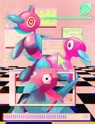 JustWharton (11x17 Print) - Paprika W