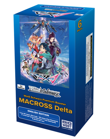 MACROSS Delta (1st ed) Premium Booster - Weis Schwarz