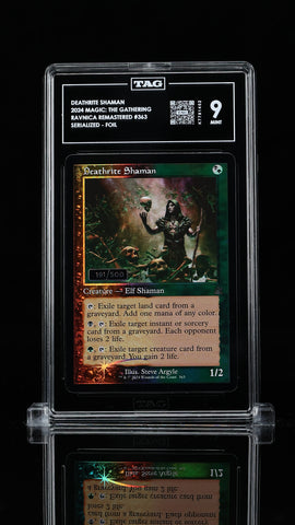 Deathrite Shaman (Retro) (Serialized) [Ravnica Remastered] - Graded