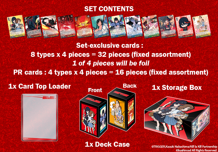 Weiss Schwarz - Kill La Kill Power Up Set