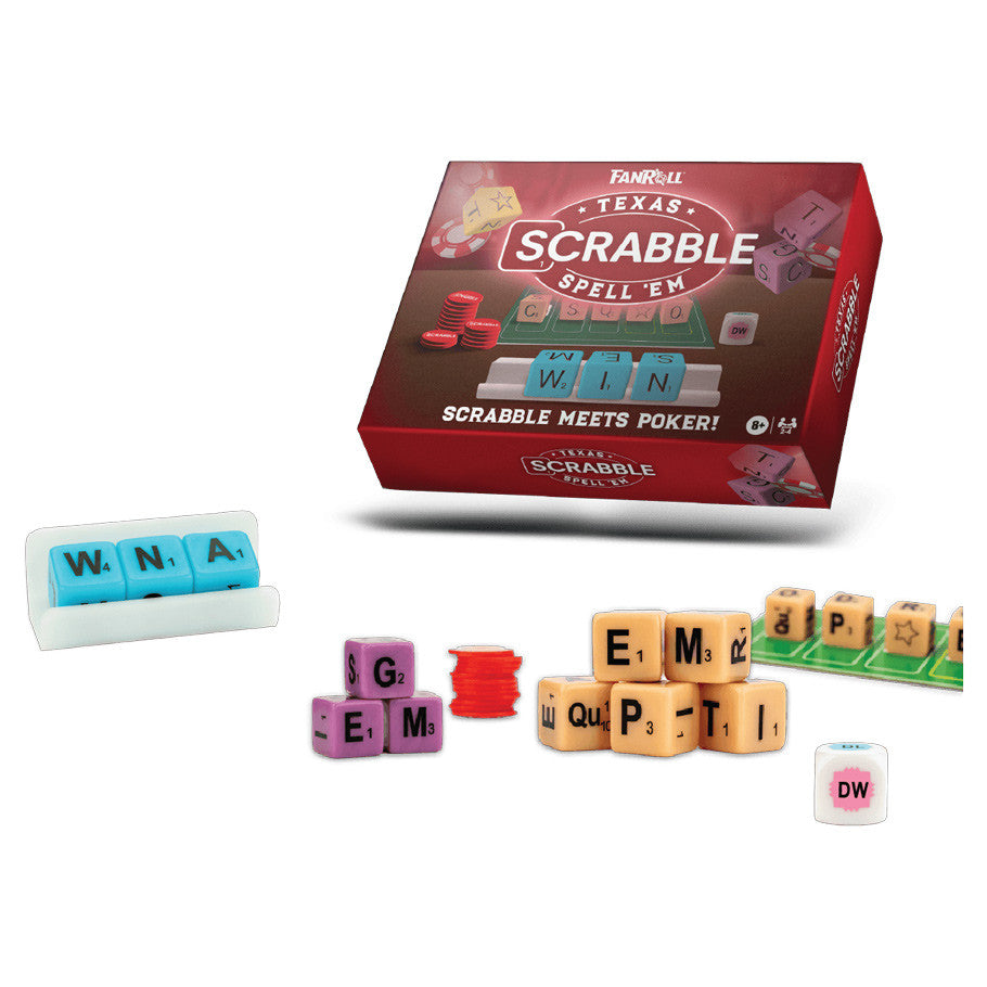 Hasbro Scrabble Texas Spell Em - FanRoll by MDG