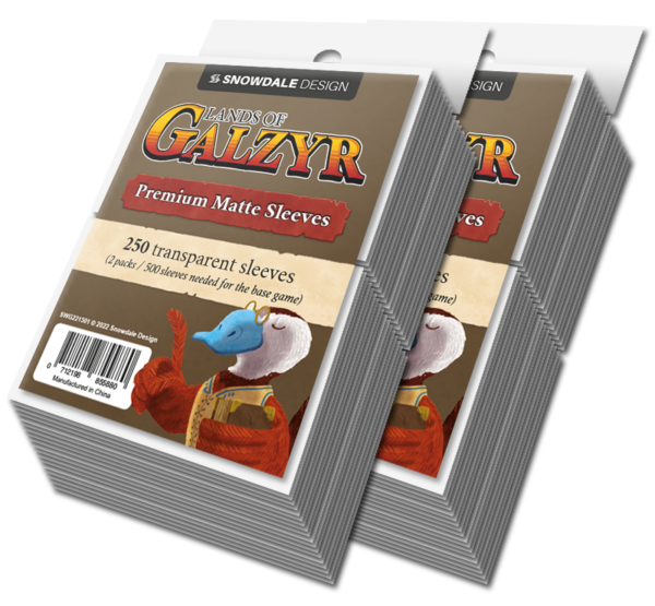 Lands of Galzyr Sleeve Pack - Snowdale Design