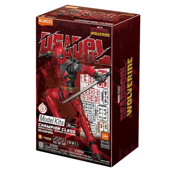 Marvel Blokees: 5.3-inch Champion Class Model Kit- CC04 Infinity SAGA Deadpool