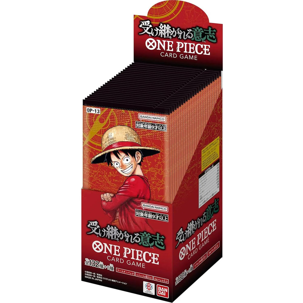 One Piece Card Game - Booster Box - Carrying on His Will - OP-13 - Japanese