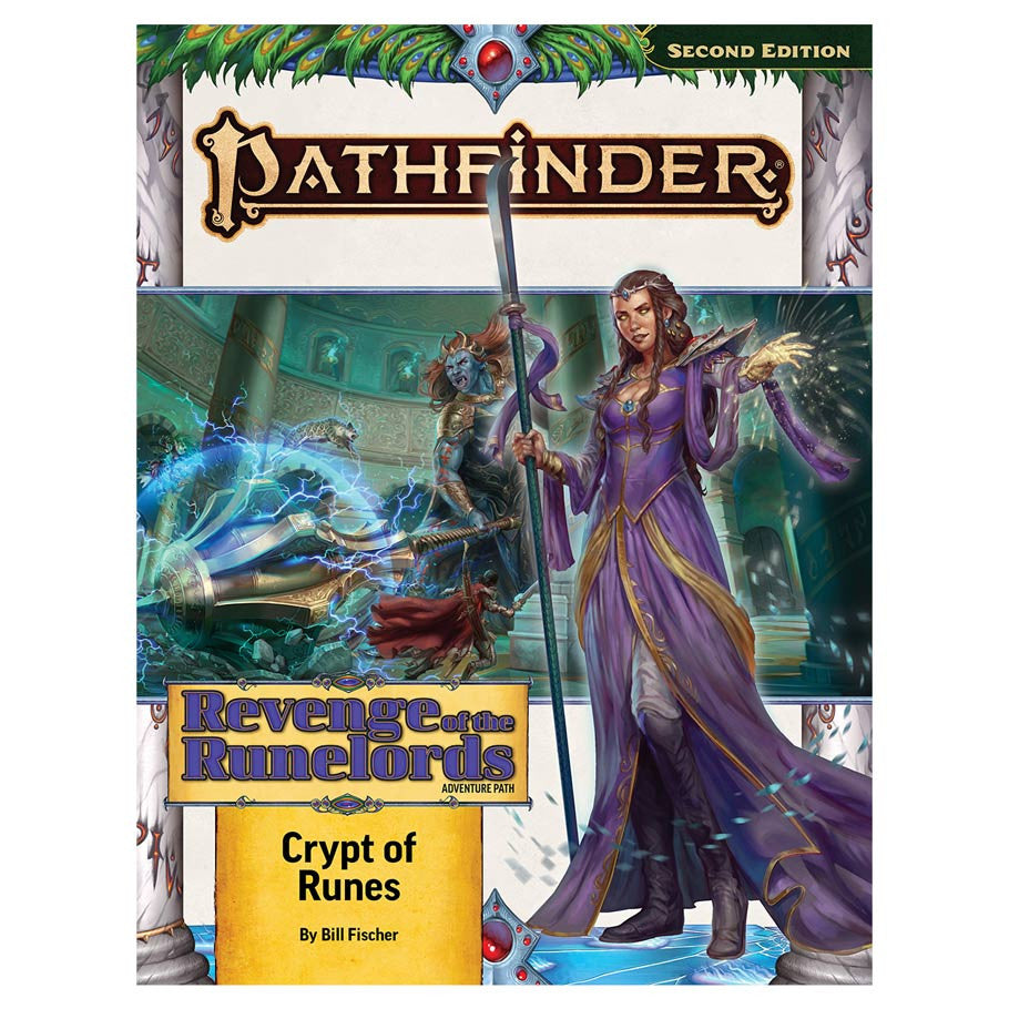 Pathfinder 2E: Adventure Path: Crypt of Runes Revenge of the Runelords 2/3 - Paizo, Inc.