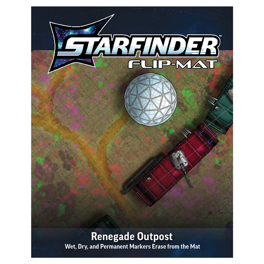 Starfinder 2E: Flip-Mat: Renegade Outpost - Paizo, Inc.