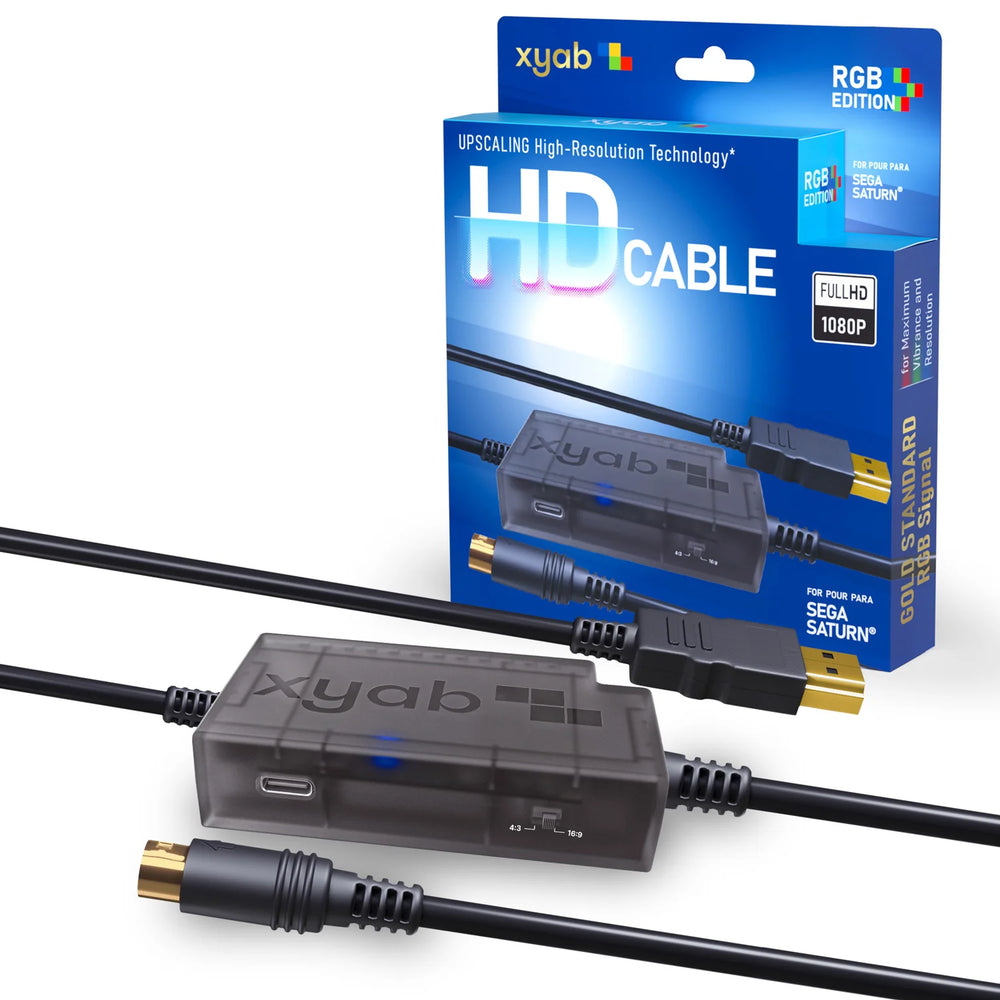 Sega Saturn RGB + HD Link Cable - XYAB