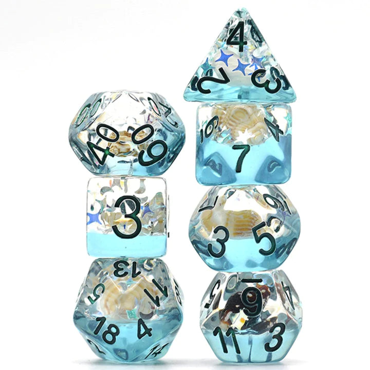 Blue Beach Conch Dice - Foam Brain