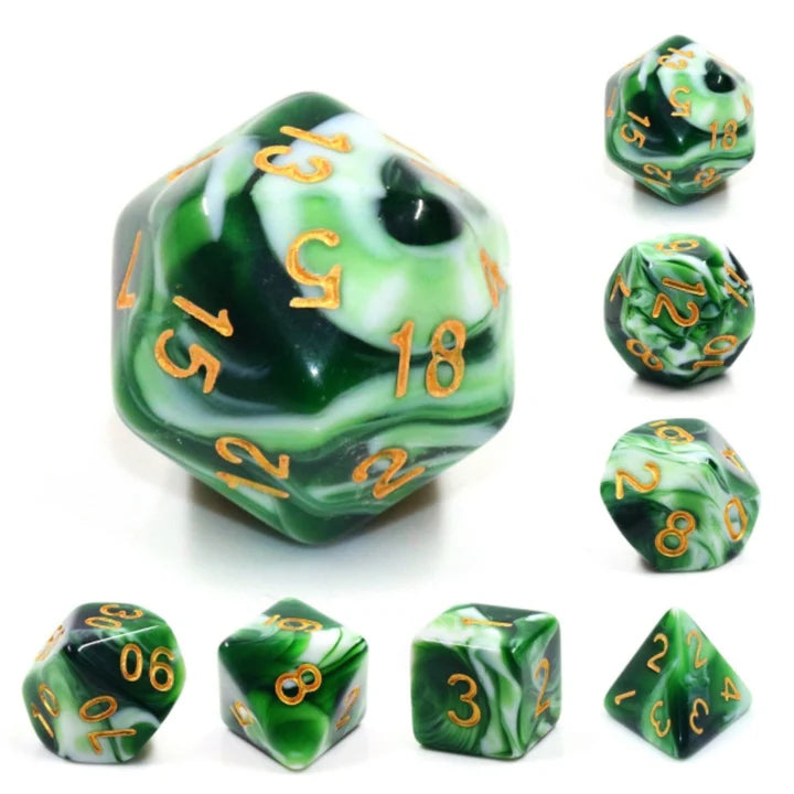 Jadeite Dice - Foam Brain