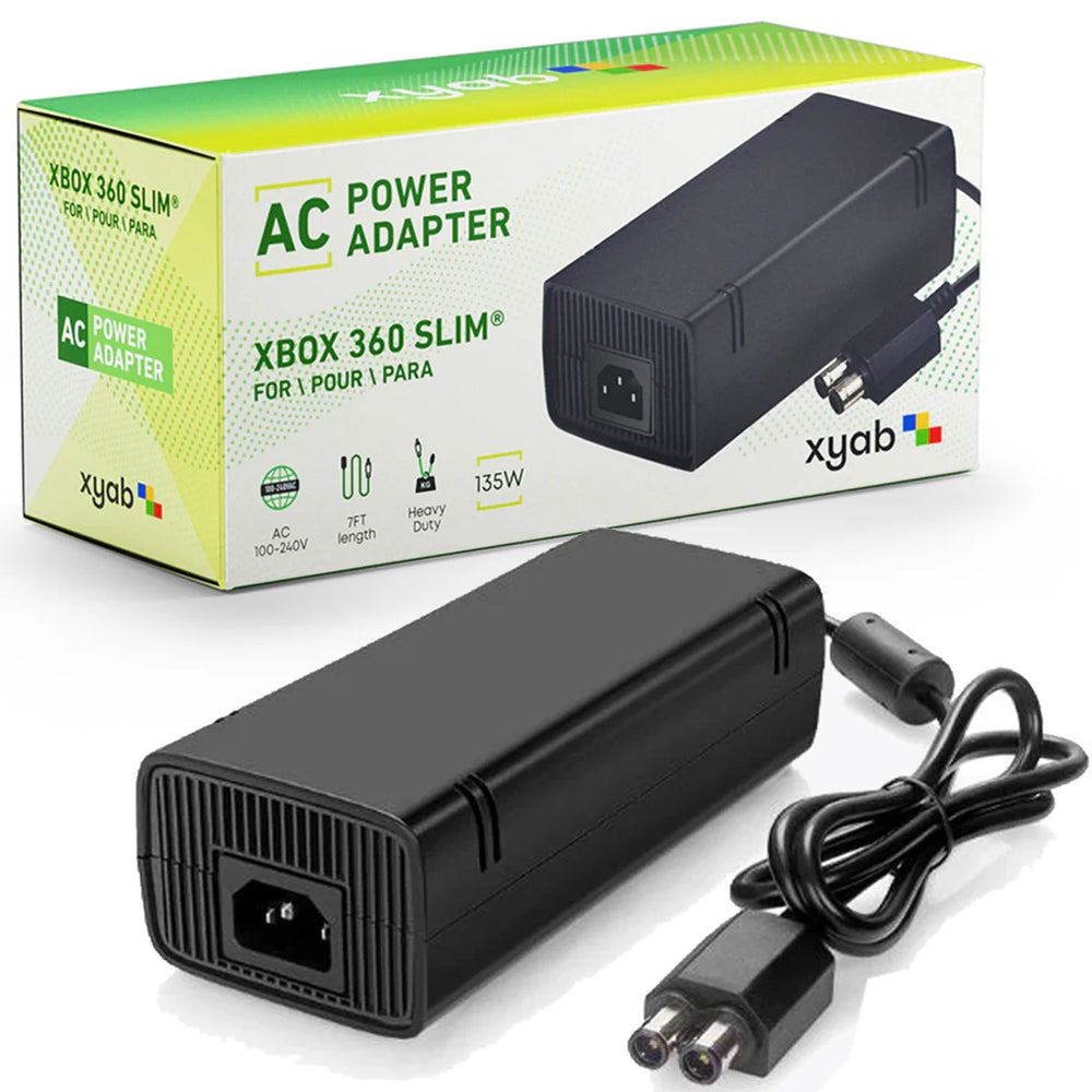 AC Power Adapter for Microsoft Xbox 360 Slim® - XYAB