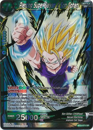 Piercing Super Saiyan 2 Son Gohan (BT2-073) [Union Force]