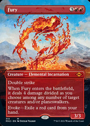 Fury (Borderless Alternate Art) [Modern Horizons 2]