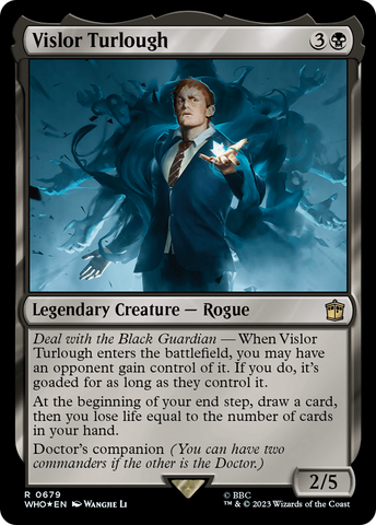 Vislor Turlough (Surge Foil) [Doctor Who]