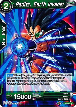 Raditz, Earth Invader (SD9-02) [Assault of the Saiyans]