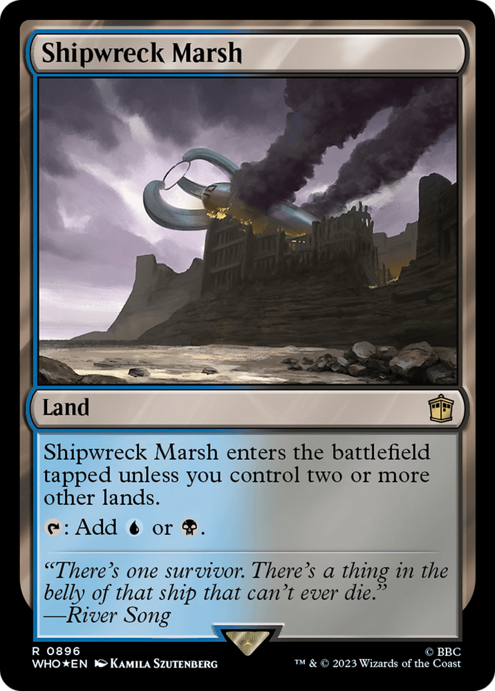 Shipwreck Marsh (Surge Foil) [Doctor Who]