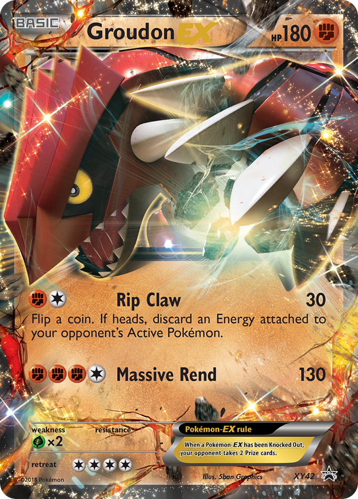 groudon pokemon card ex Groudon EX # 85/160 Primal Clash XY Pokemon Cards