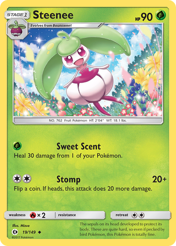 Steenee (19/149) [Sun & Moon: Base Set]