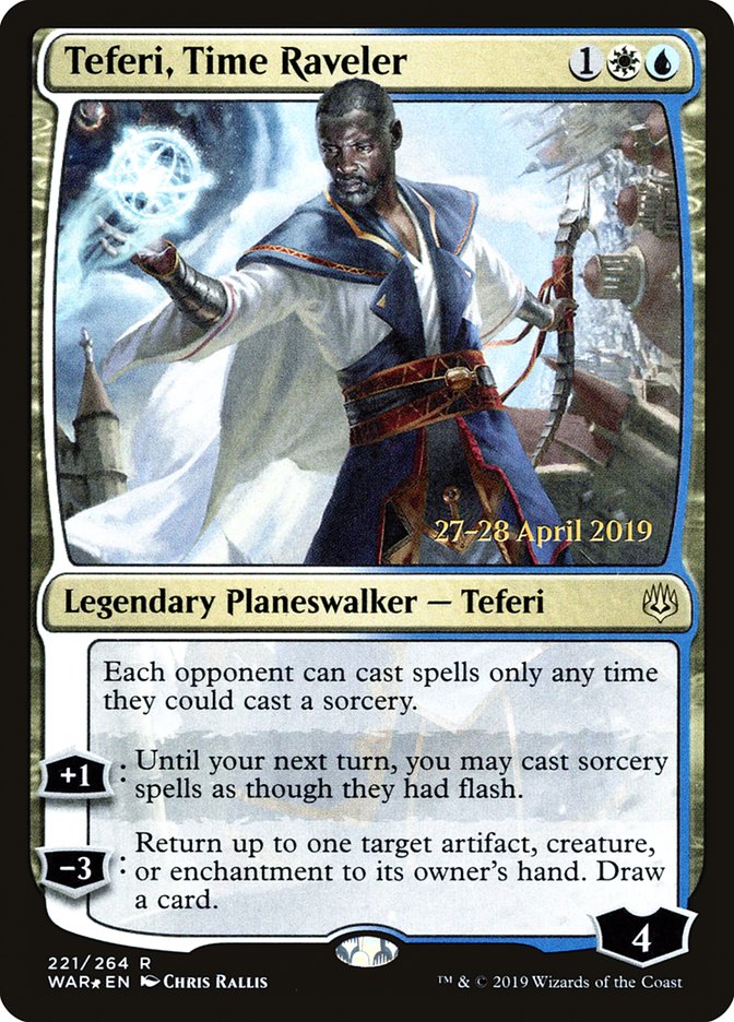 Teferi, Time Raveler [War of the Spark Prerelease Promos]