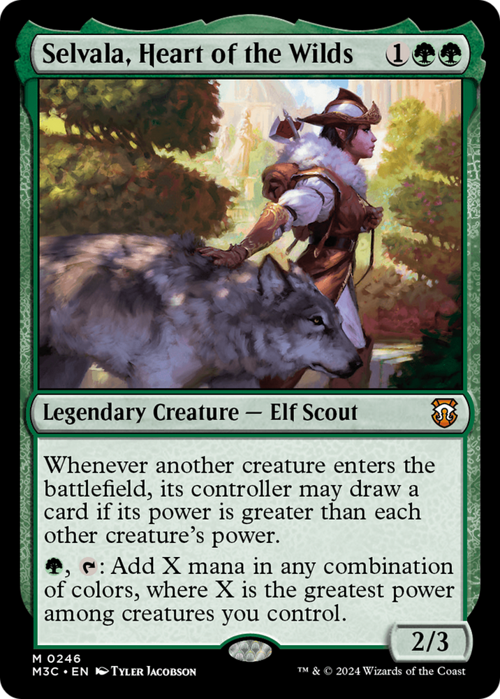 Selvala, Heart of the Wilds [Modern Horizons 3 Commander]