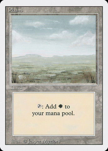 Plains (Signature on Left) [Revised Edition]