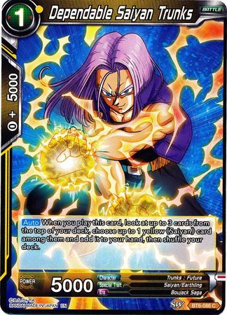 Dependable Saiyan Trunks (BT6-086) [Destroyer Kings]