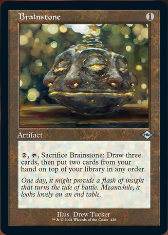 Brainstone (Retro Foil Etched) [Modern Horizons 2]