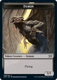 Demon // Squirrel Double-Sided Token [Double Masters Tokens]