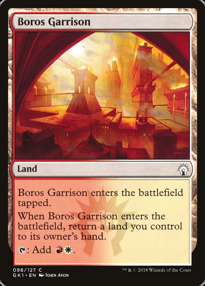 Boros Garrison [Guilds of Ravnica Guild Kit]