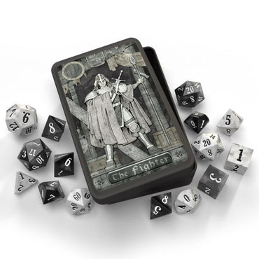 RPG Class Dice Set: Fighter (15) - Beadle & Grimm's