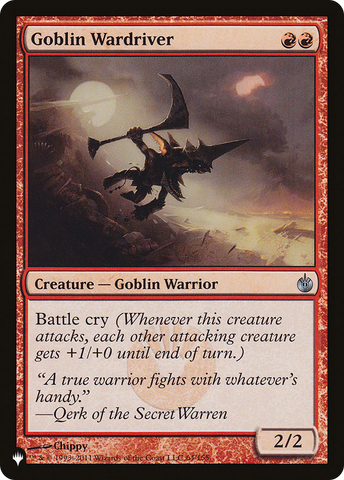 Goblin Wardriver [The List]