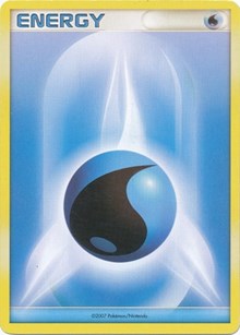 Water Energy (2007 2008 League Promo) [League & Championship Cards]