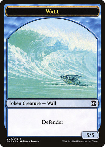 Wall Token [Eternal Masters Tokens]