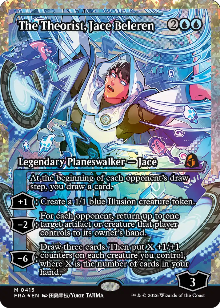 The Theorist, Jace Beleren (Showcase) (Fracture Foil) [Reality Fracture]