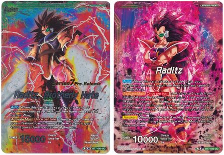 Raditz // Raditz, Brotherly Hate (BT7-049_PR) [Assault of the Saiyans Prerelease Promos]