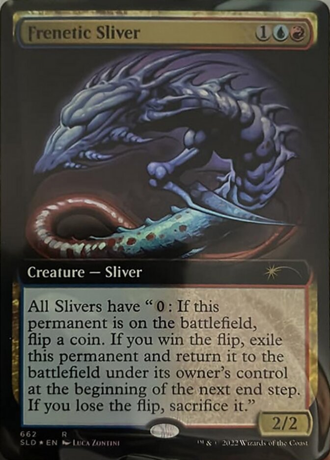 Frenetic Sliver (Extended Art) [Secret Lair Drop Promos]