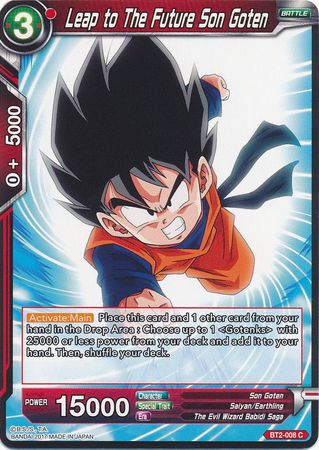 Leap to The Future Son Goten (BT2-008) [Union Force]