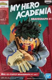My Hero Acadamia Bravegraph #1 Vol. 1 Izuku Midoriya