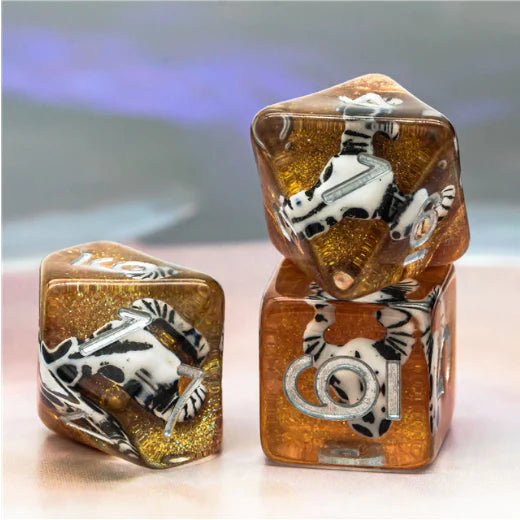 Desert Bull Head Dice Set - Foam Brain