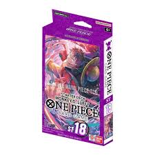 One Piece Card Game - Starter Deck - Purple Monkey.D.Luffy- [ST-18]