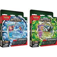 Pokémon Deluxe Battle Deck: Meowscarada/Quaquaval EX