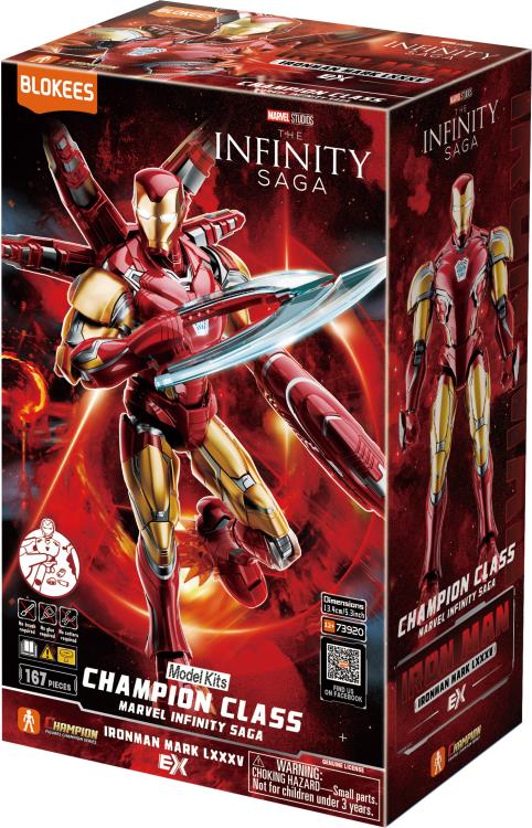 Marvel Infinity Saga Champion Class 01 Iron Man MK85 Model Kits - Blokees